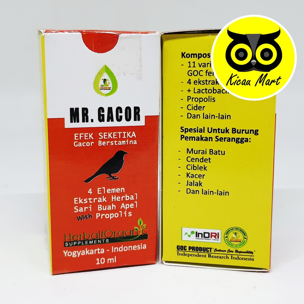 VITAMIN BURUNG MR. GACOR ORANGE EFEK SEKETIKA UNTUK MURAI KACER CUCAK OBAT PENGGACOR STAMINA GACOROR