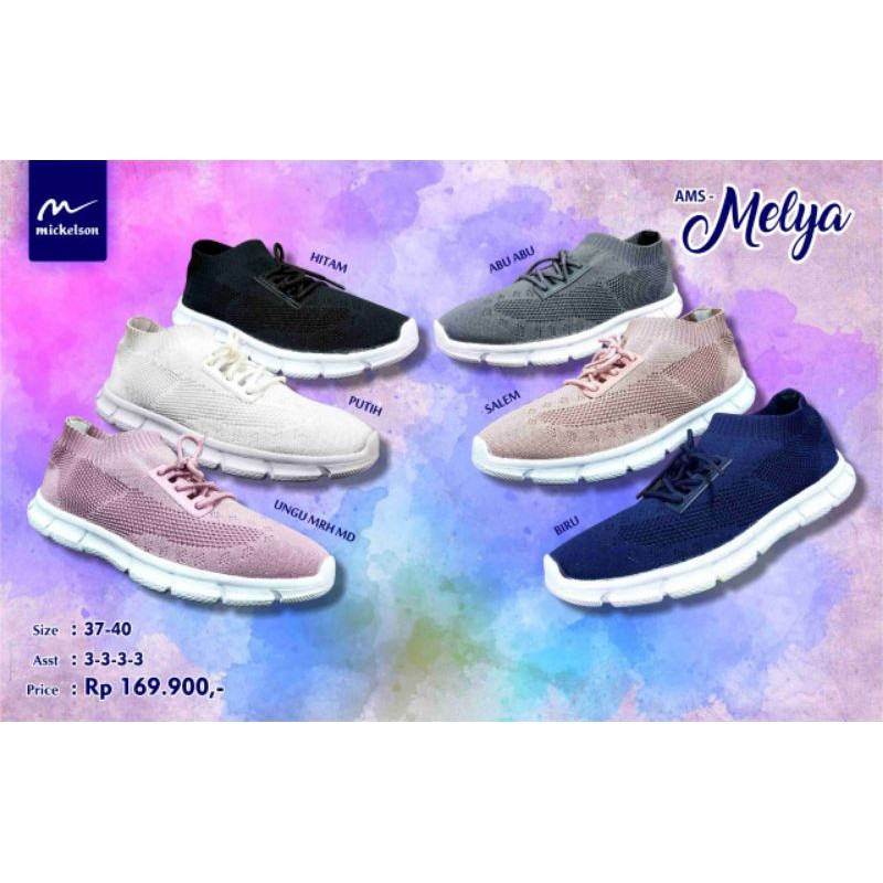 SALE ARDILES MELYA SIZE37-40 SEPATU SNEAKERS PEREMPUAN SNEAKER GIRLS SEPATU CEWEK SEPATU CEWE MURA