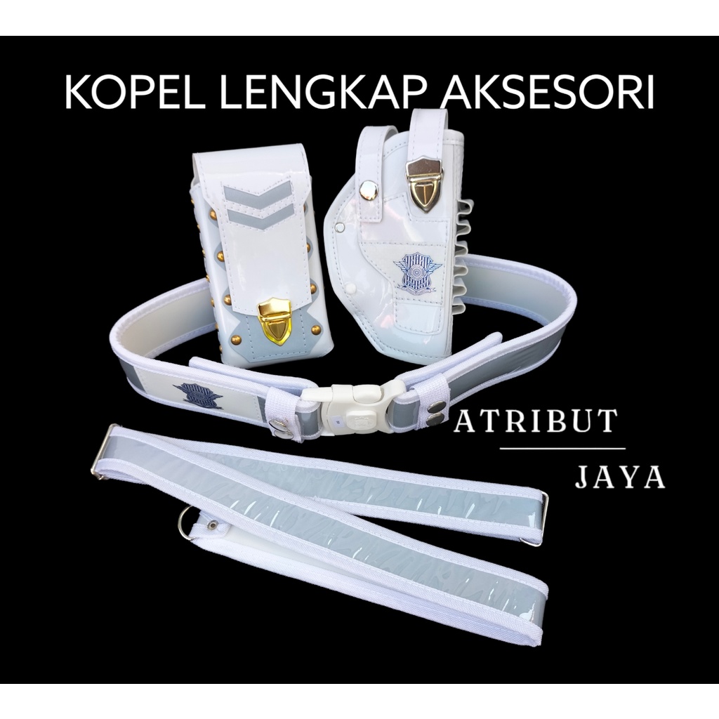 kopel lantas polri terbaru lengkap aksesoris