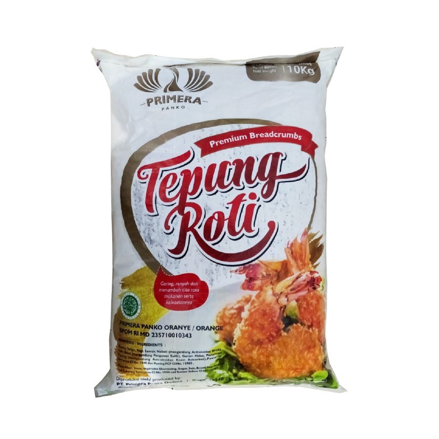 

tepung roti panir bread crumb primera panko orange repack 250 gr