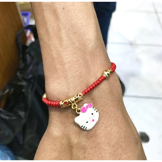 Gelang tangan wanita gelang tali leonti helokityyy lapis emas yaxiya