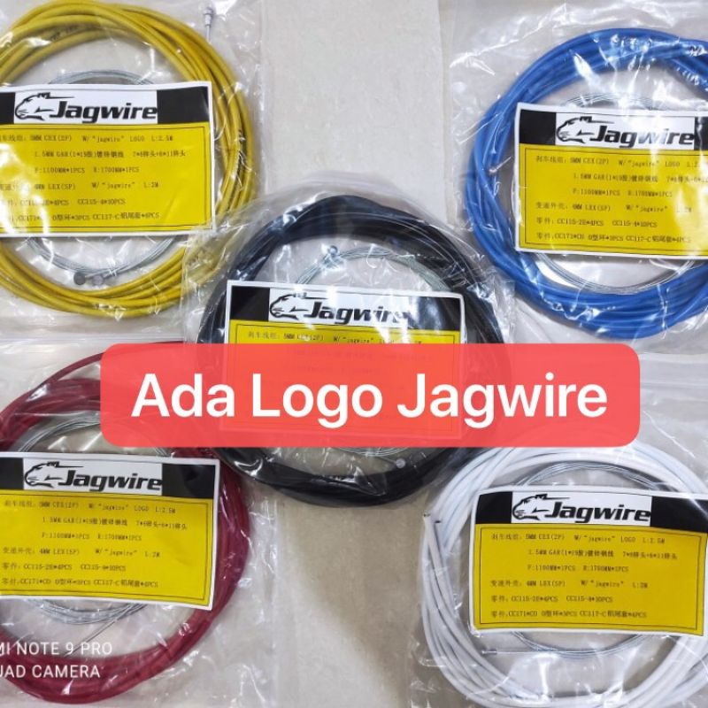 Kabel Jagwire Set Kabel Rem dan Kabel Shifter Original