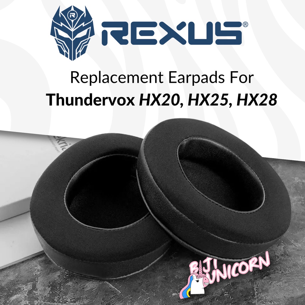 Earcup Earpad Ear Cushion Rexus ThundervoxHX20 HX25 HX28 Stream Busa Foam