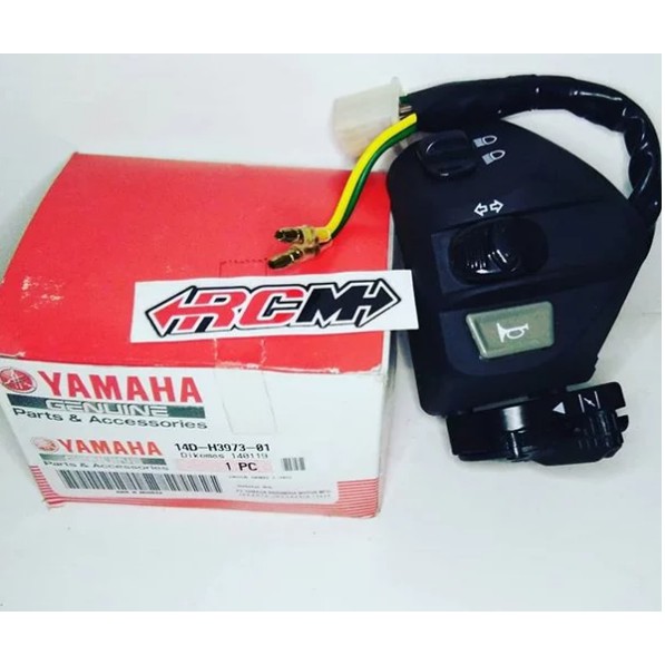 SAKLAR SAKELAR HOLDER KIRI MIO SOUL LAMA OLD ORI ORIGINAL YAMAHA YGP ASLI 14D-H3973-01