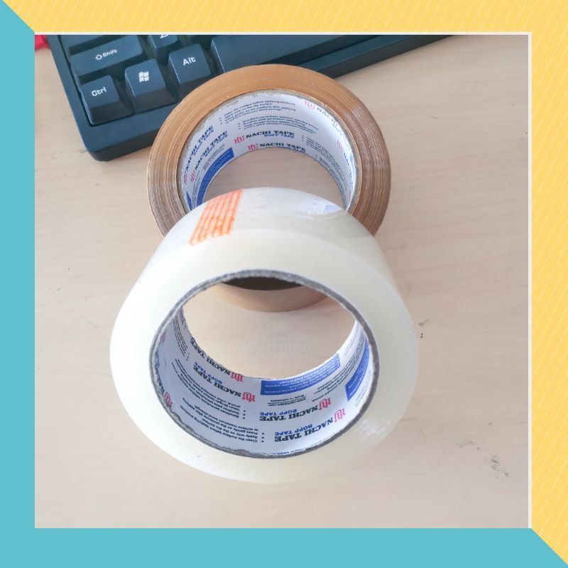 

LAKBAN ISOLASI NACHI TAPE BENING / COKLAT
