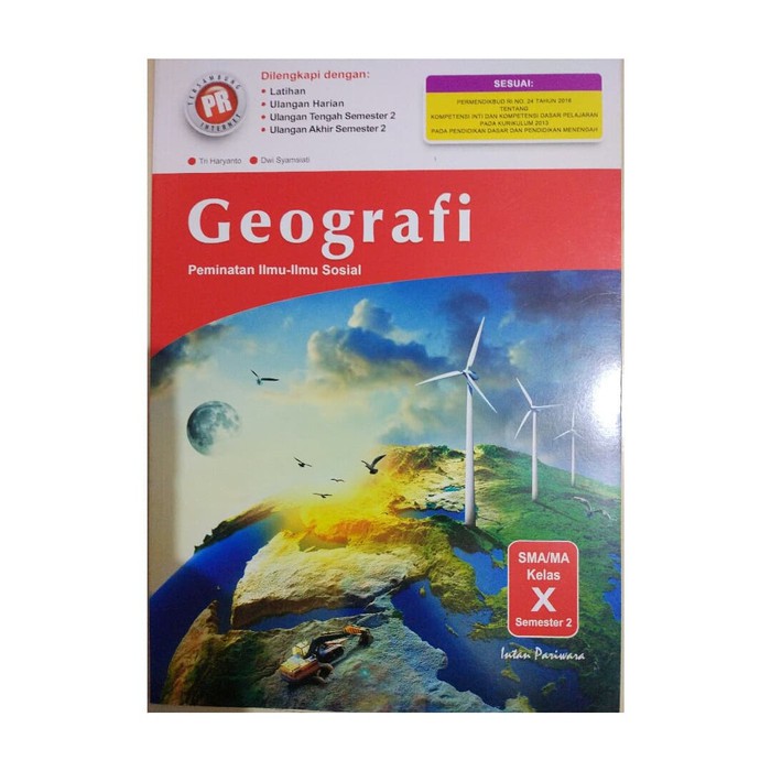 nn Buku PR Geografi kelas 10 SMA