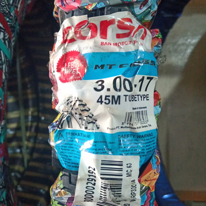 BAN CORSA MT CROSS 300-17 TERMURAH