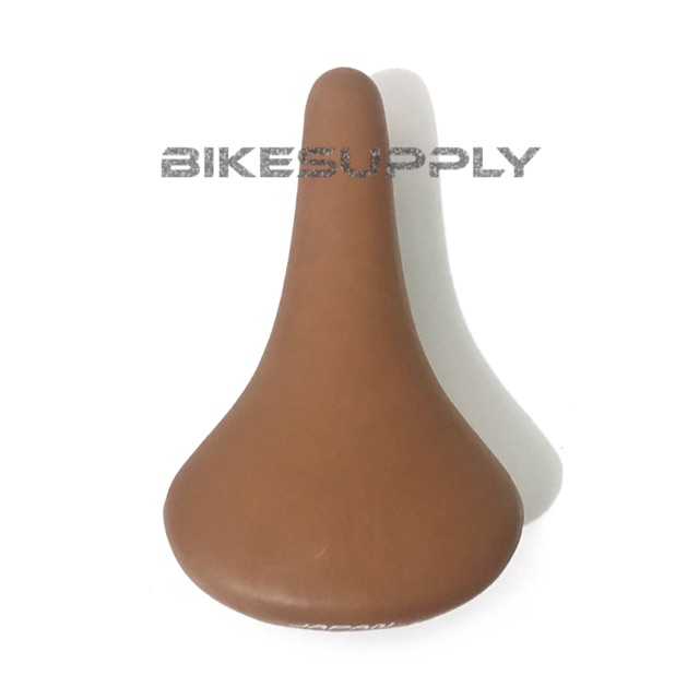 Bike Saddle - Sadel Sepeda Fixie Warna Cokelat / Coklat / Brown Vintage Japan Polos