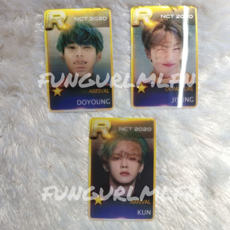 NCT LENTICULAR FANMADE MAKE A WISH MAW FROM HOME WORK IT 2020 RESONANCE DEPARTURE