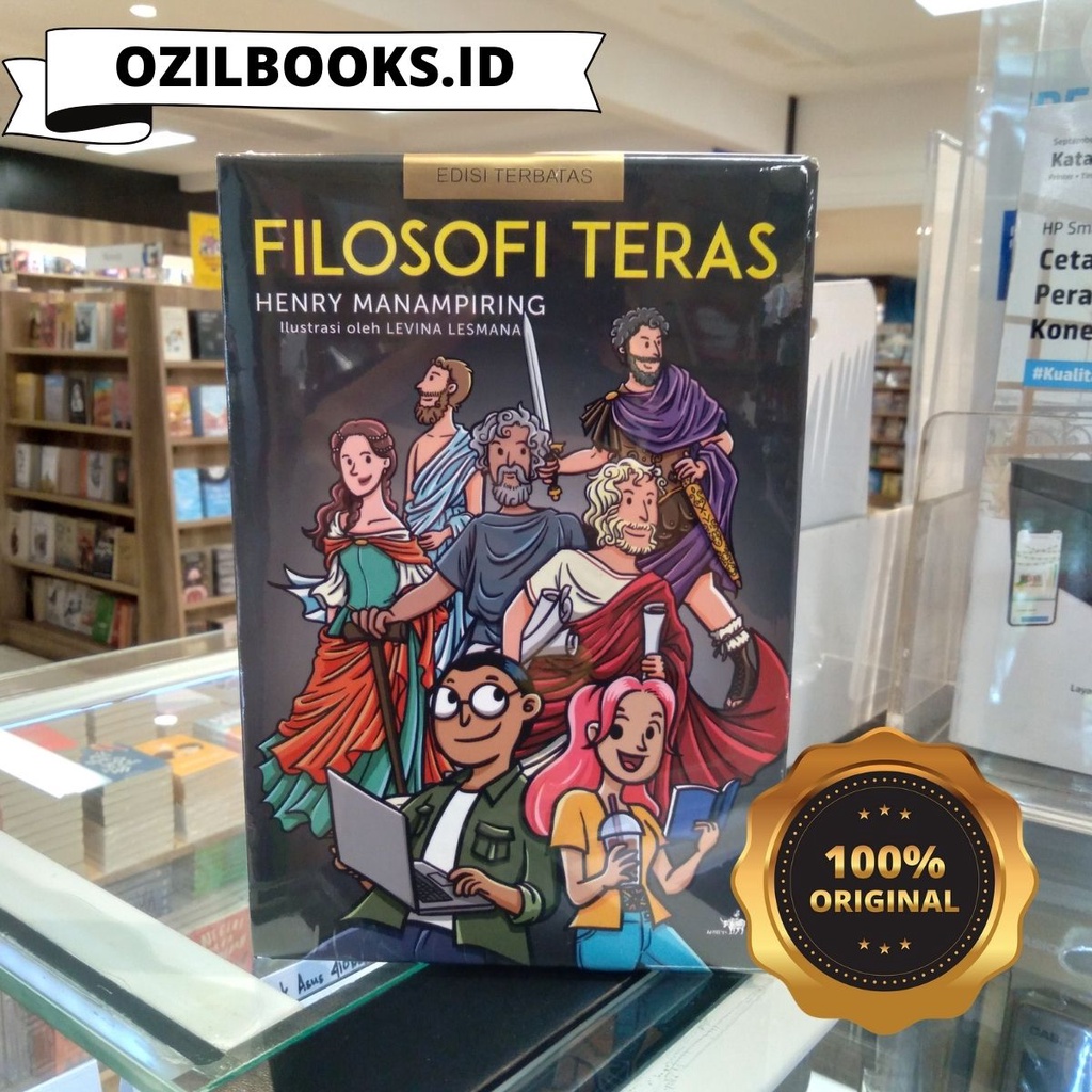 Filosofi Teras Edisi Khusus Cover Hitam - Henry Manampiring