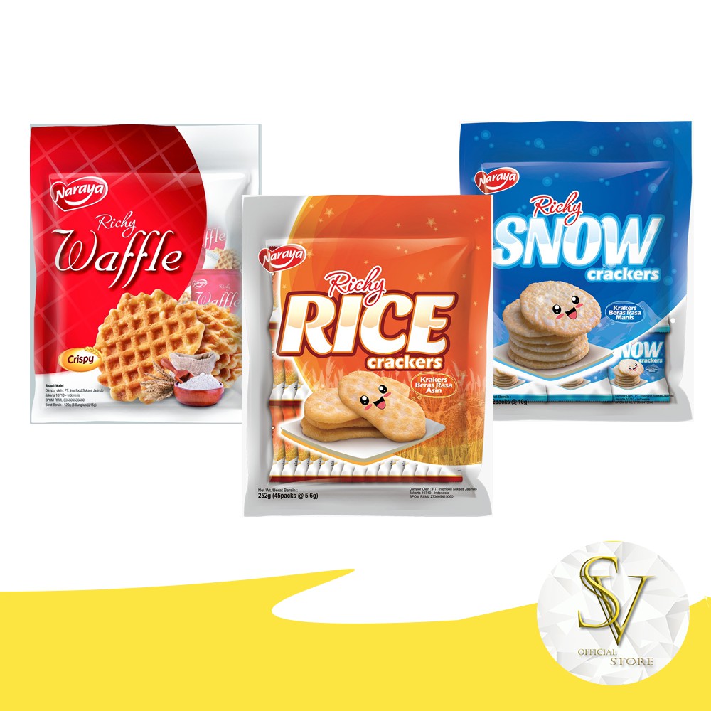 

NARAYA RICHY RICE SNOW WAFFLE 120gr