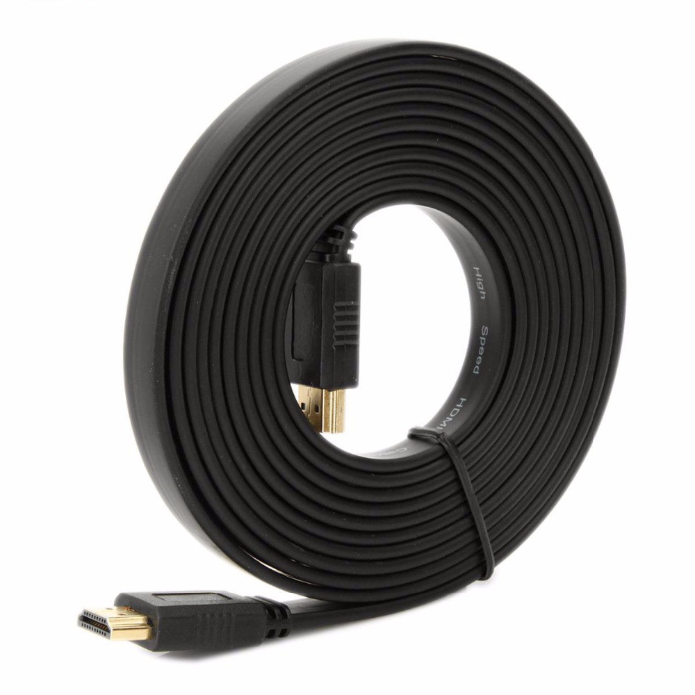 Kabel hdtv 5m flat bestlink - Cable hdtv male to male flat 5 meter