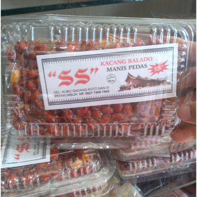 

Kacang Balado Manis Pedas