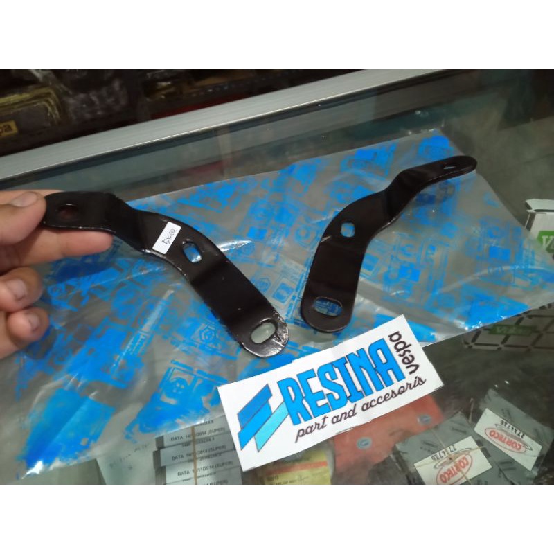 dudukan plat spion Vespa Excel bahan tebal