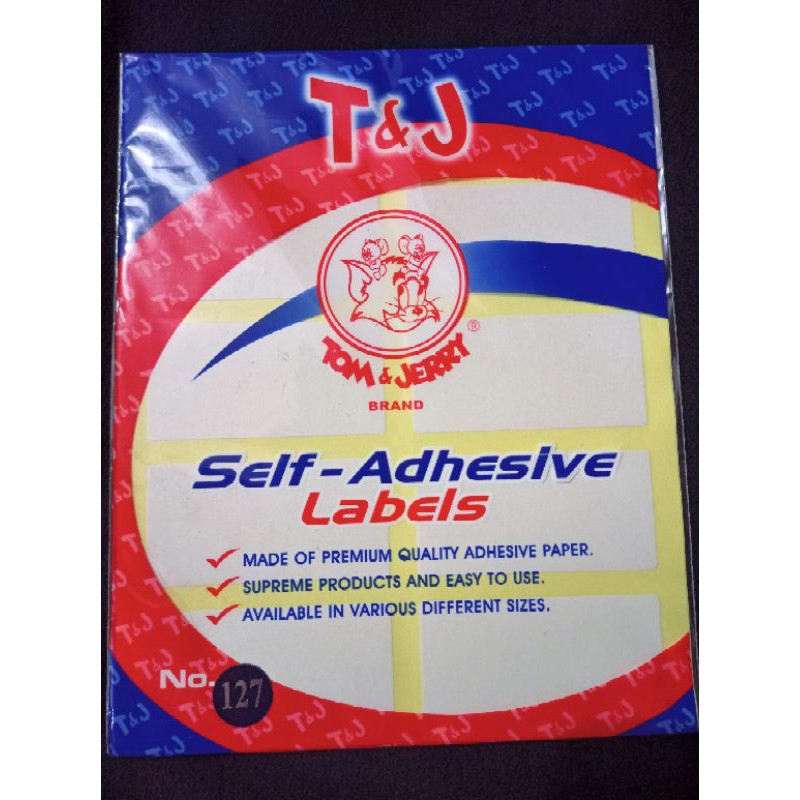 

Stiker label Tom n Jerry no 127