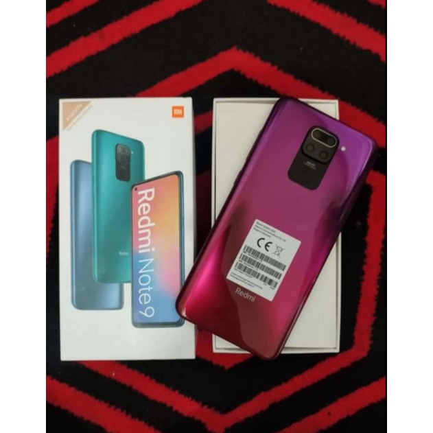 Redmi Not 9 Ram 4/64 ~ 6/128 ~ 8/128 Fullset Garansi Resmi