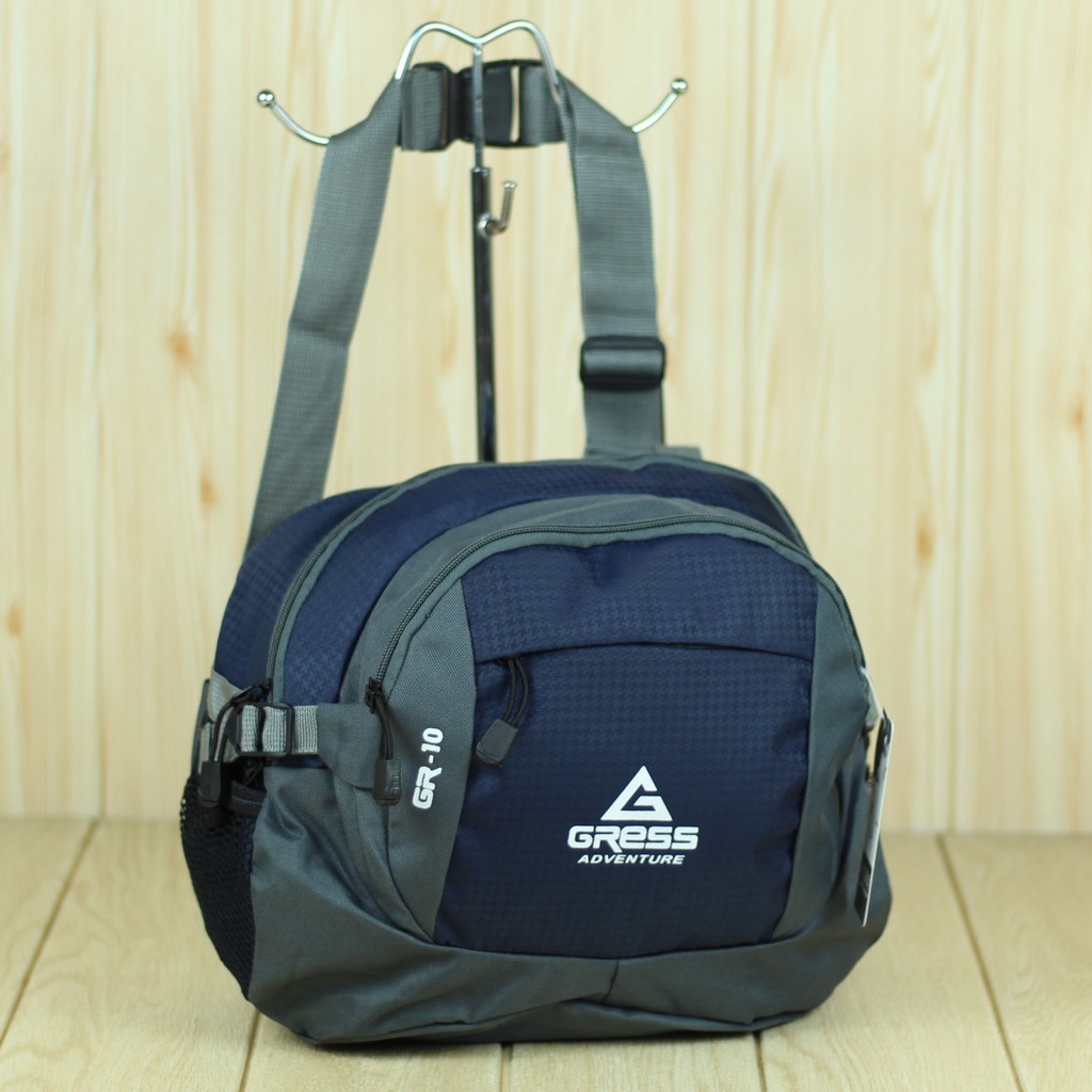 SLING BAG PRIA GRESS ORIGINAL Tas Selempang Fashion Cowok Out Door Sporty Adventure Hiking Real Pict