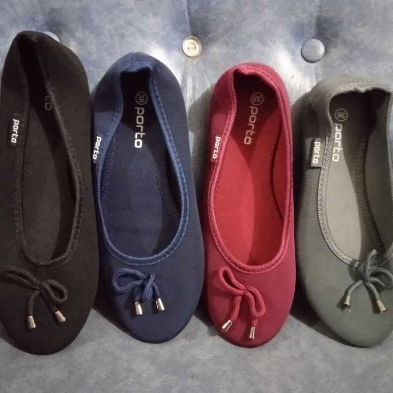 Sepatu Flat balet  Porto 202 sepatu flat rajut wanita