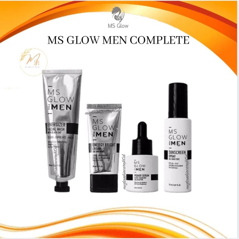 MS GLOW FOR MEN ORIGINAL COMPLETE | MS GLOW MEN BASIC