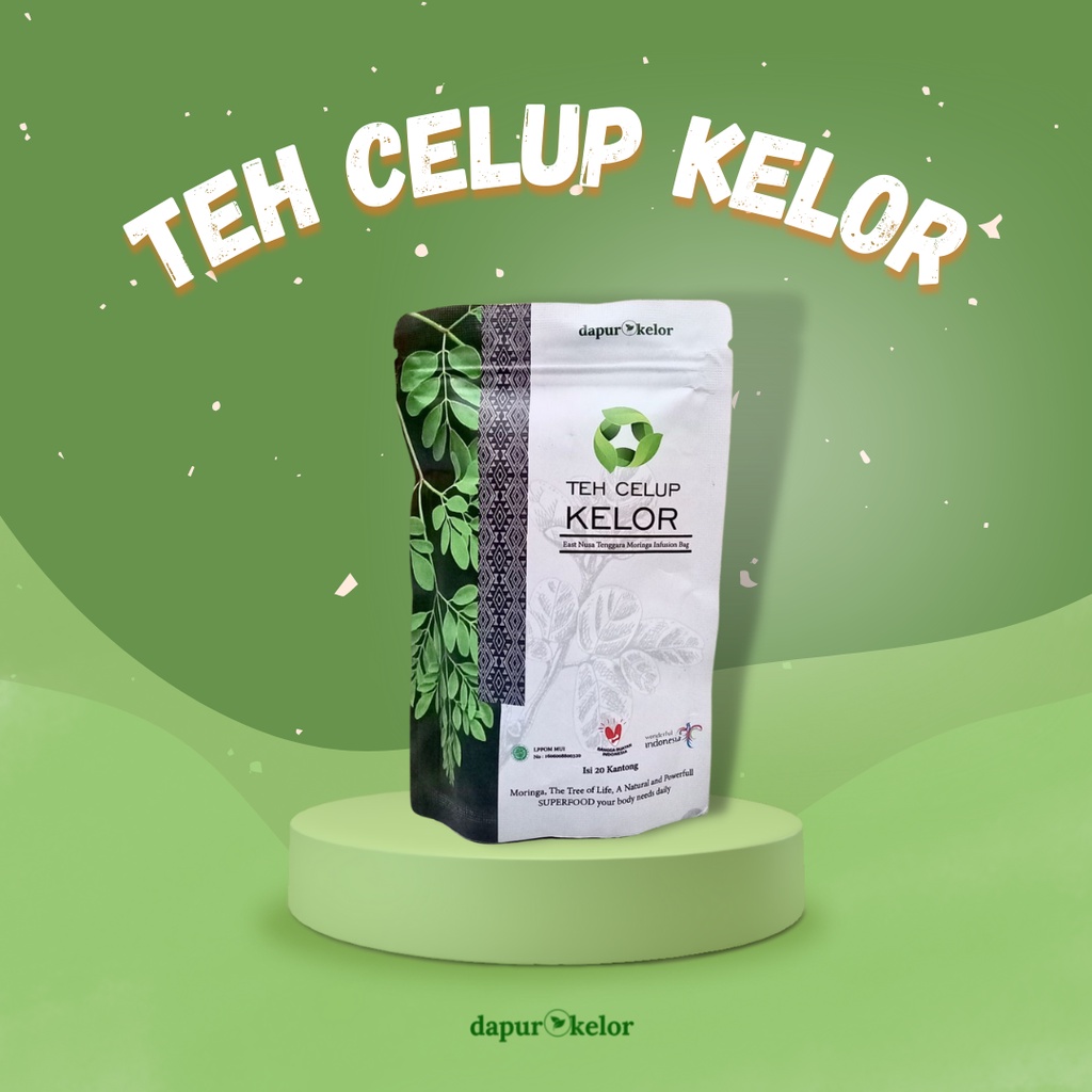 

Teh Celup Kelor 100% Organik Premium
