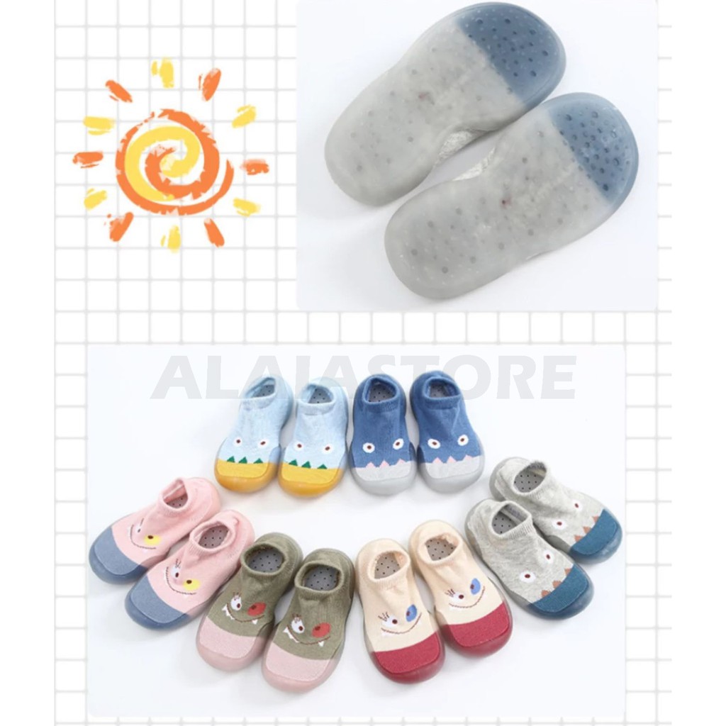 Sepatu Bayi Prewalker Import - Little Monster / Kaos Kaki Bayi A2