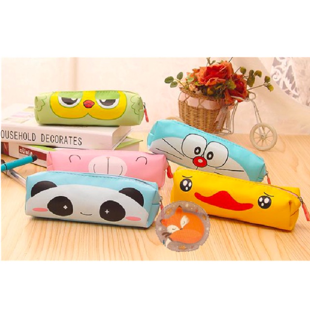 

Dompet Kotak Tempat Pensil Make-up Brush Pen Spidol Pencil Case