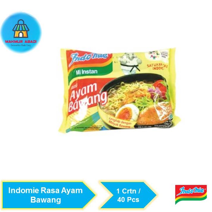 

Indomie Ayam Bawang / Indomie Soto Mie 1 Dus || Toko_MakmurAbadi