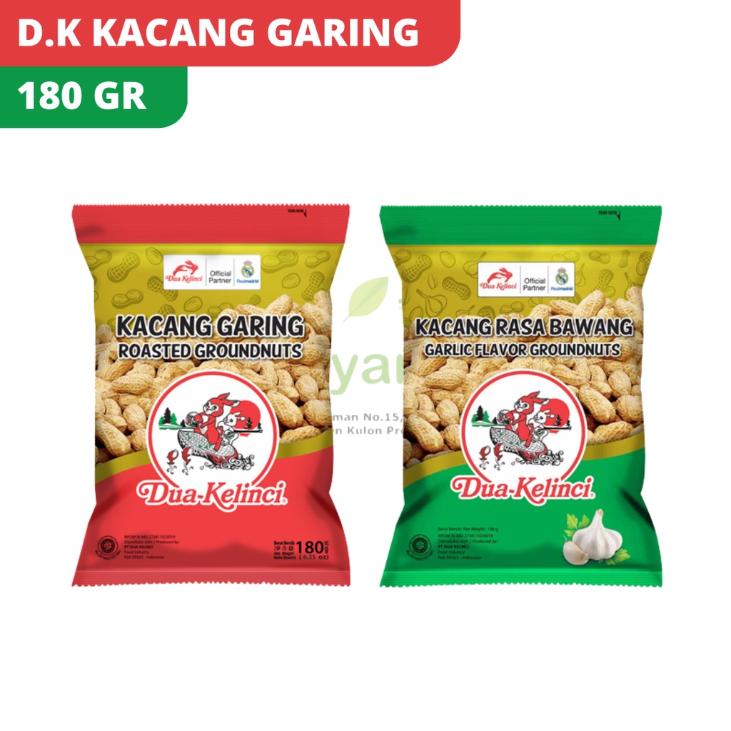 

DUA KELINCI KACANG GARING BAWANG 180GR