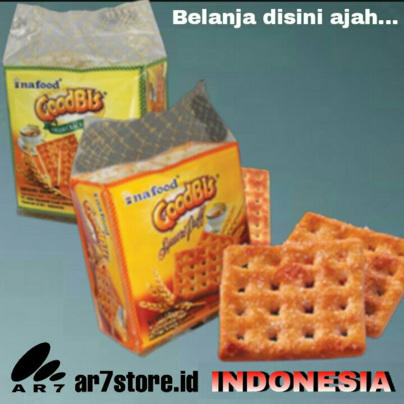 GOODBIS Inafood biskuit 380gr all varian rasa