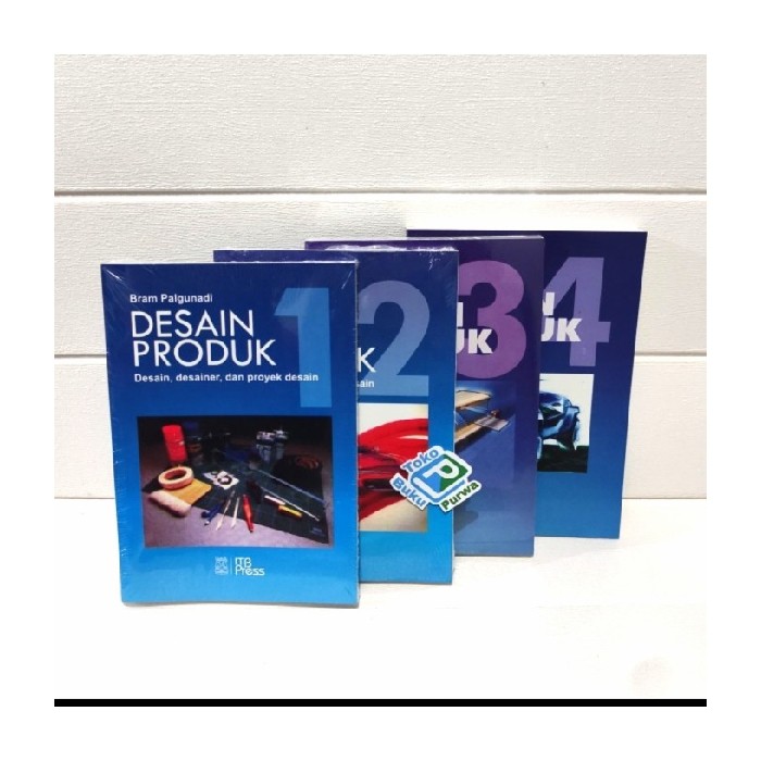 1234-Bram DESAIN PRODUK Palgunadi Dijual BUKU ORIGINAL 4 JILID BUKU SET Limited
