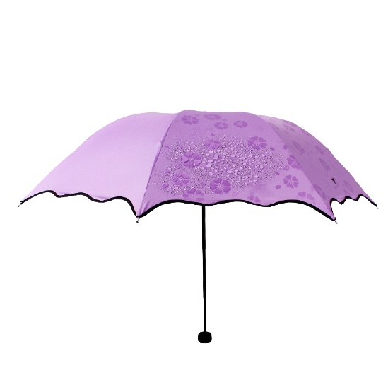 [M7] Payung Umbrella Magic 3D / Payung Lipat Anti Sinar UV / Payung Ajaib Kena Air Keluar Motif