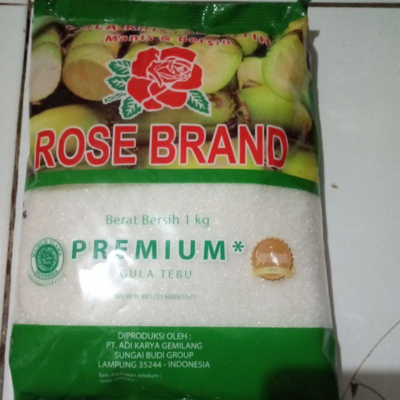 

Gula Pasir Rose Brand 1kg