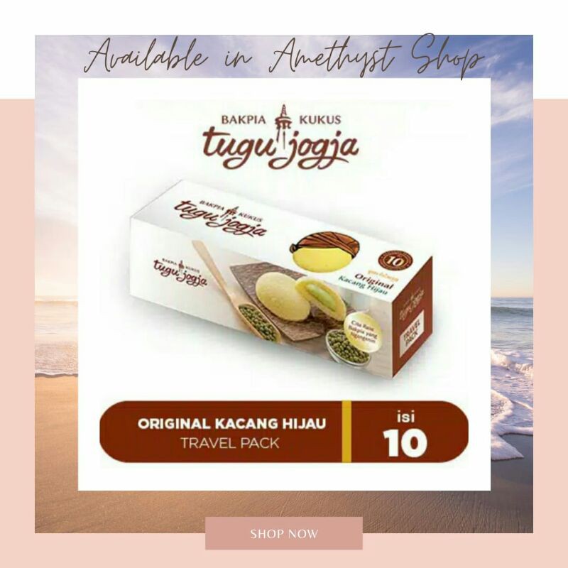 Bakpia Kukus Tugu Jogja Original Kacang Hijau isi 10