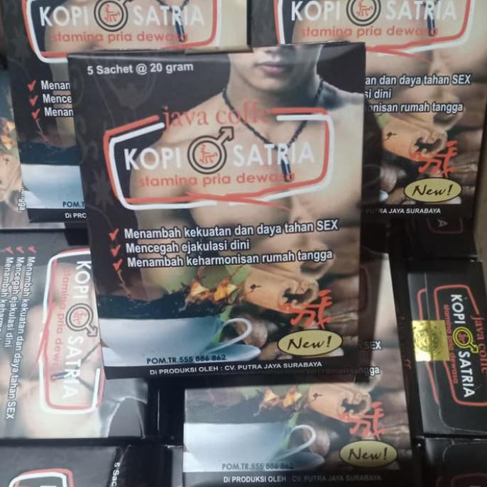 KOPI SATRIA ORIGINAL. HERBAL SETAMINA PRIA DEWASA