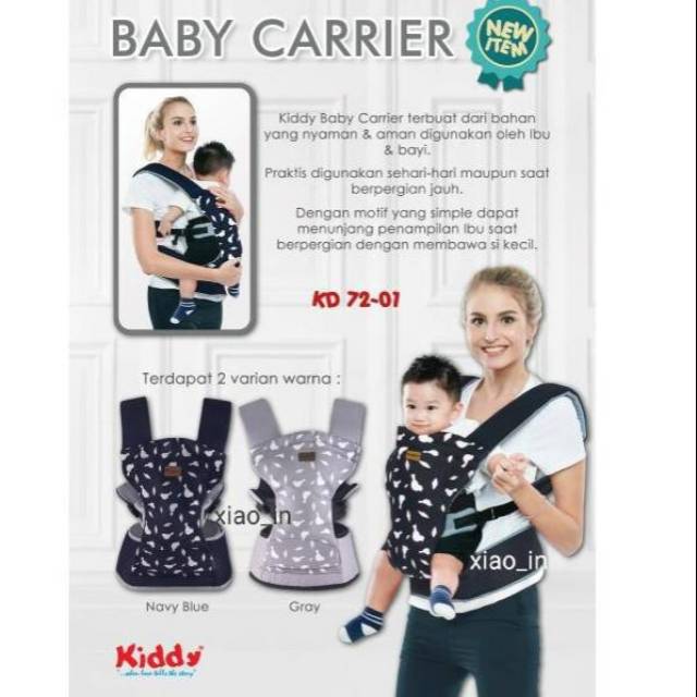 kiddy baby carrier