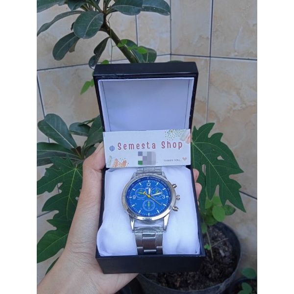 jam tangan pria analog digital free box dan batre cadangan || kado hampers ulang tahun cowok termurah