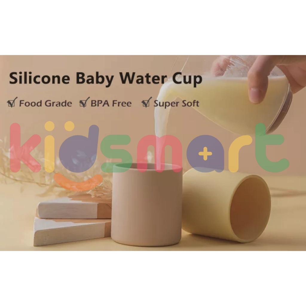 KIDSMART Cup SIlicon Baby / Gelas Silikon Bayi Food Grade