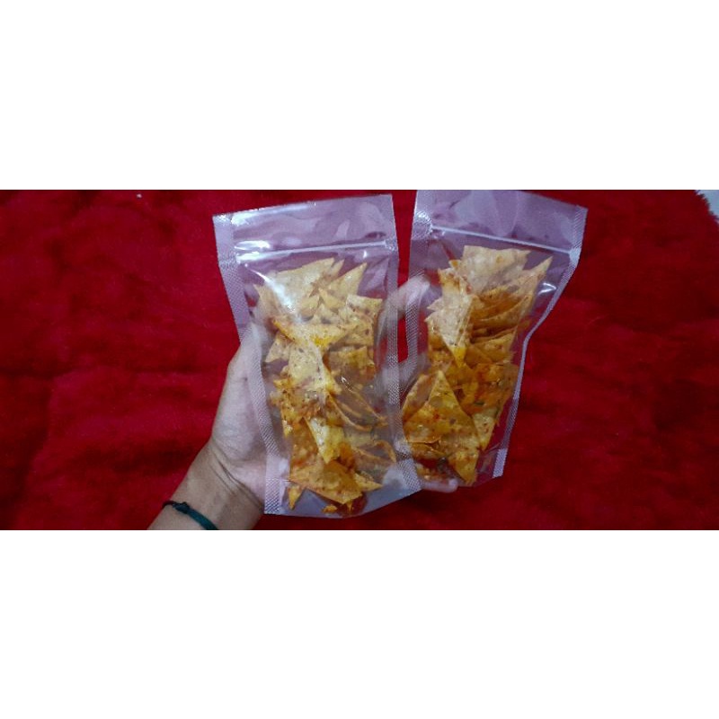 

pangsit daun jeruk pedas
