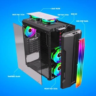 Download Casing PC Gaming Simbadda BattleGround 01 Triple Slide RGB ...