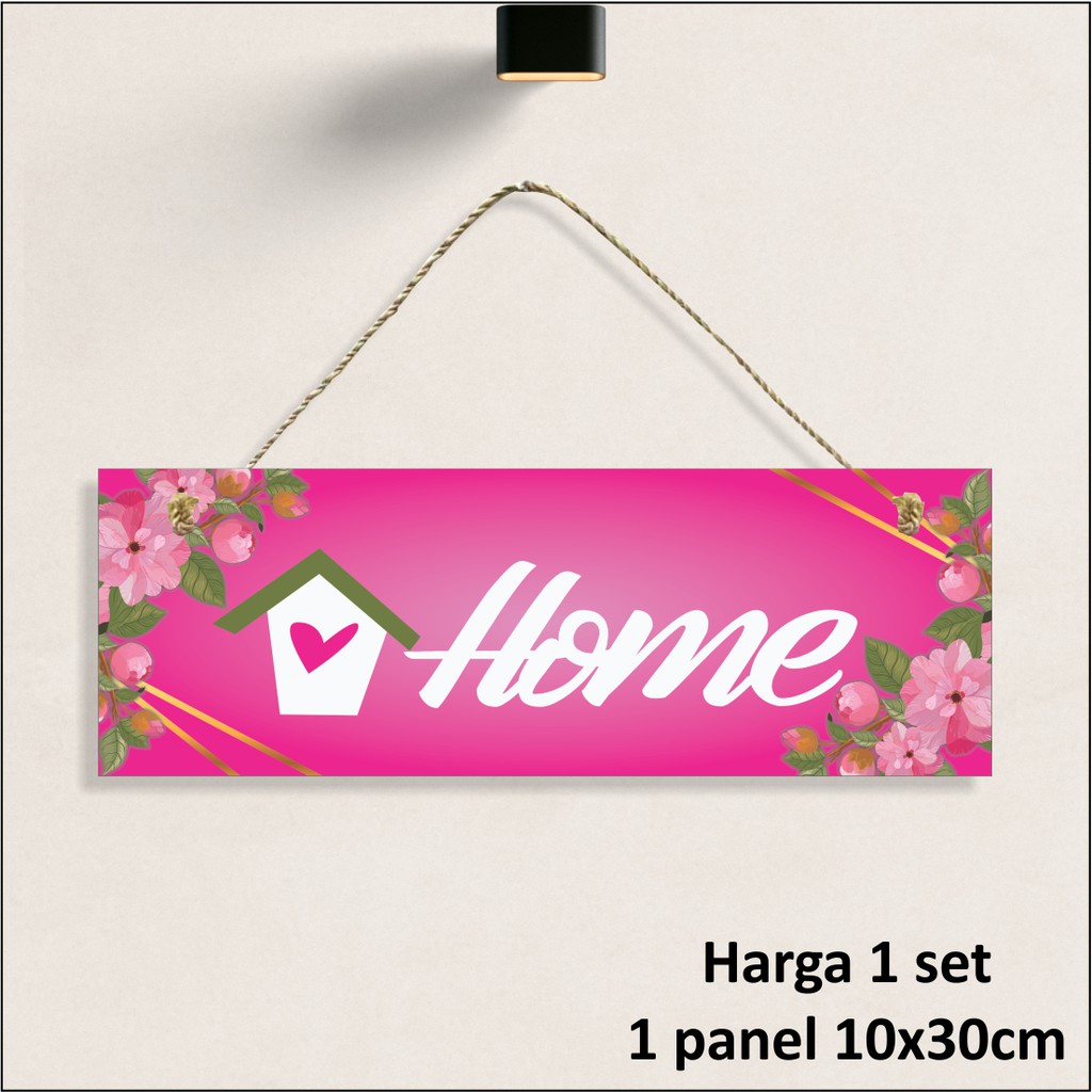 IDE237 - Dekorasi Dinding / Hiasan Dinding HOME