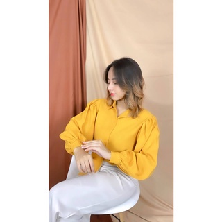 RX Fashion - Audry Rufi Basic Shirt Blouse Katun Twistcone / Blouse Mona / Kherila -BN