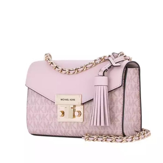 Michael Kors MK Rose Small Logo Crossbody Ballet