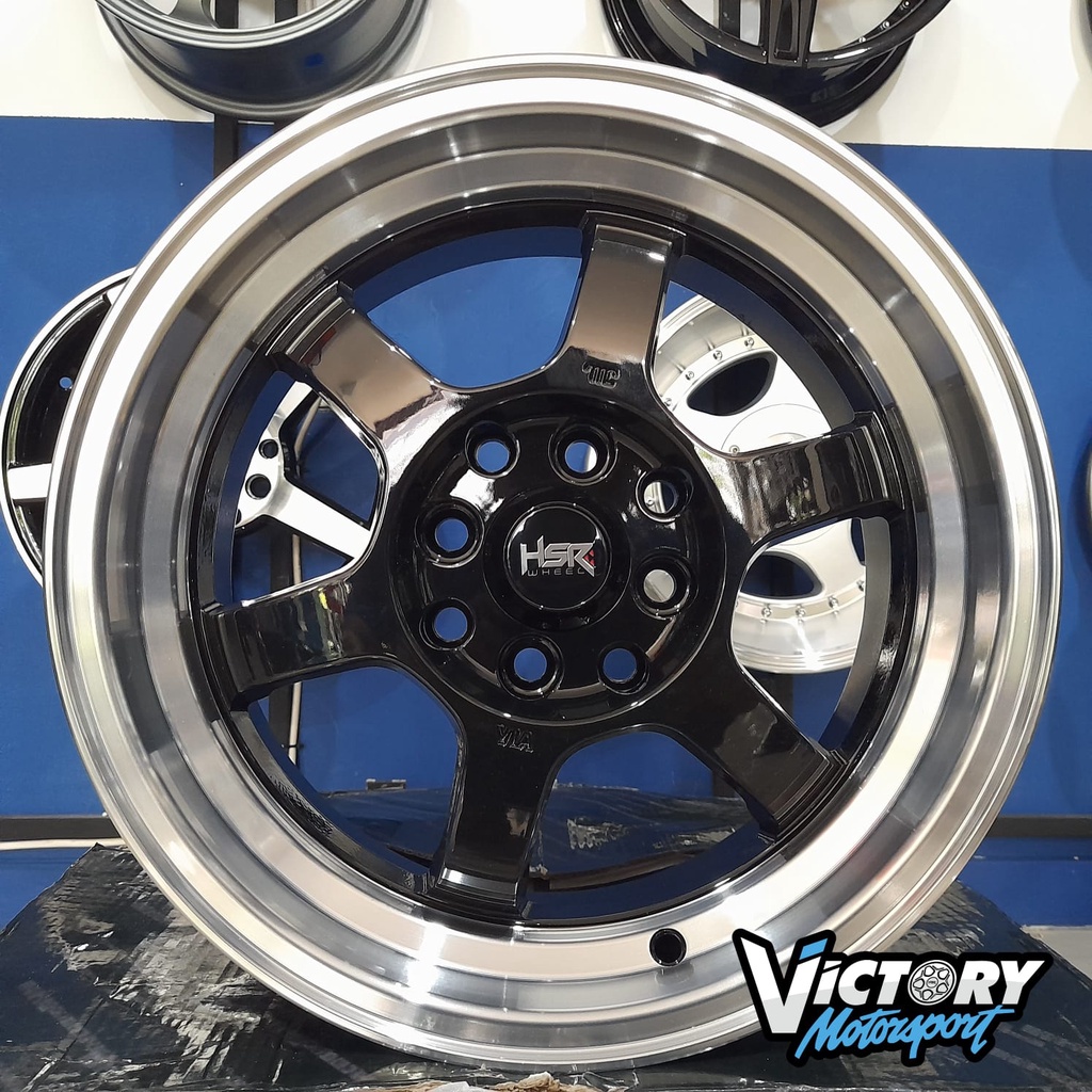 VELG MOBIL RACING CELONG R15 HSR TOKYO RING 14 LOBANG 4 UNTUK BRIO AGYA MOBILIO AGYA XENIA CALYA SIG