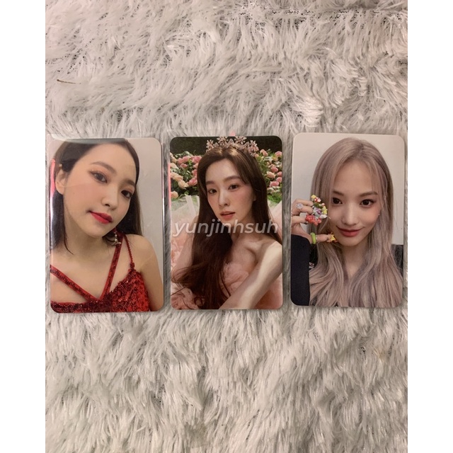 [BOOKED] BUNDLE PC PHOTOCARD IRENE WEDDING FMR FEEL MY RHYTHM