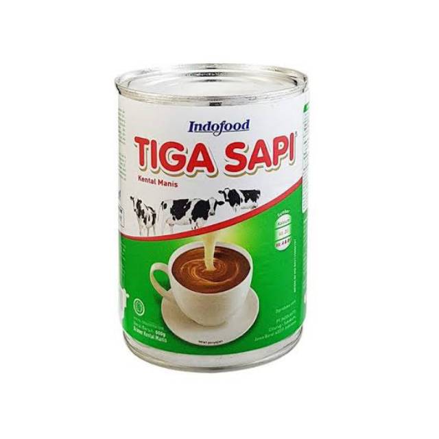 

Susu kaleng tiga sapi