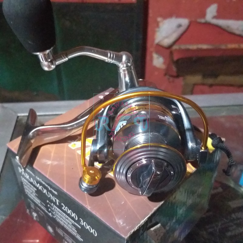 Reel Pancing Aiwa Paramount 3000 10 Plus 1 Ball Bearings