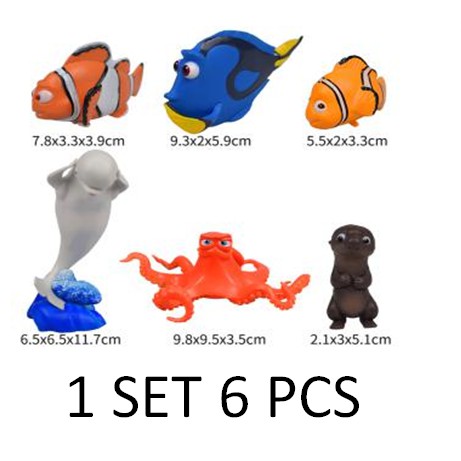 Topper Cake Finding Nemo Hiasan Kue Ulang Tahun Dekorasi Ultah