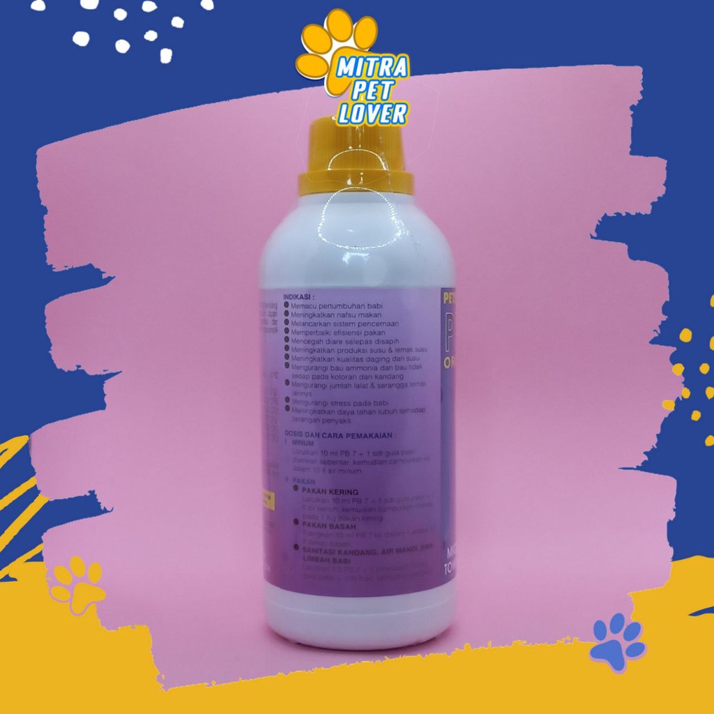 SUPLEMEN PROBIOTIK BABI - PROBABI PIG 7 500ML ORIGINAL - VITAMIN PROBIOTIC PIG PEMACU PERTUMBUHAN TINGKATKAN NAFSU MAKAN &amp; BERAT &amp; METABOLISME &amp; ANTI STRESS - SEHAT GEMUK GENDUT - MURAH GARANSI ASLI KUALITAS - PET TAMASINDO OBAT TERNAK HEWAN MITRAPETLOVER