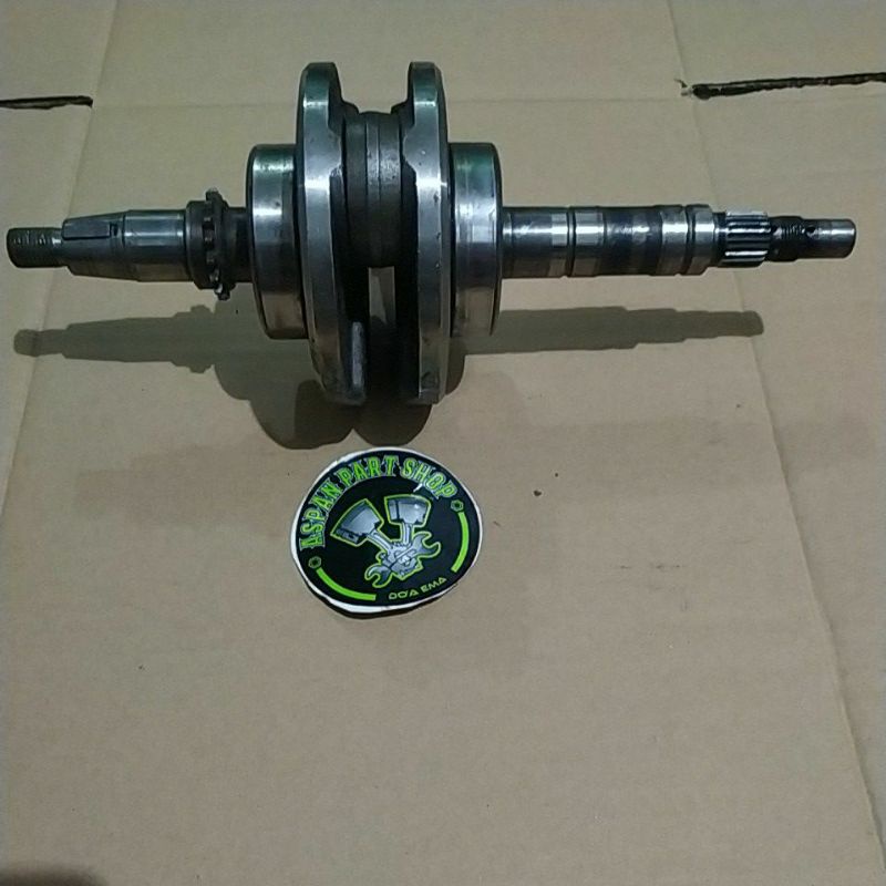 kruk as bahan bandul stang seher crankshaft supra x 125 - karisma - kirana