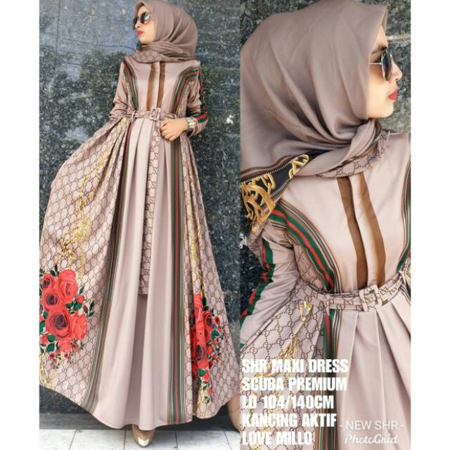 Gamis guccii ori SHR import